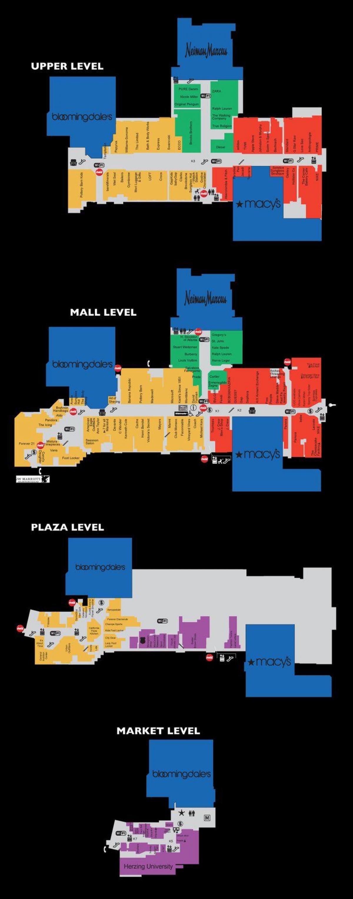 Lenox centro comercial praza mapa